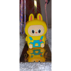 This ugly, yet so cute baby is taking over! Labubu Baby! Small Yellow Coin Purse
